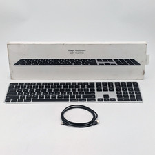 Apple Magic Keyboard A3119 with Touch ID & Numeric Keypad in Black (MXK83LL/A)