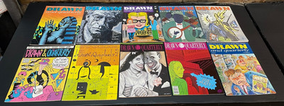 Drawn & Quarterly, Complete 1990 vol. 1 Series Issues, 1-10, Seth, Sacco, Sala