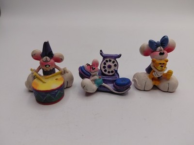   Diddl Maus Sammelfiguren Konvolut   3 Stück Vintage Figuren Sammlung