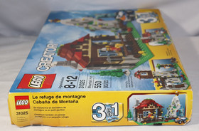 LEGO CREATOR: Mountain Hut (31025) &ndash; Brand New, Factory Sealed (See Photos)