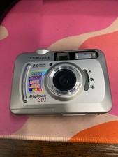 Samsung Digimax 201 Digital Camera - For Parts/Repair - Powers On  Takes Photos