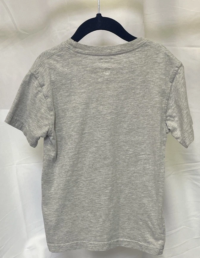 Camiseta gris con gráfico de paleta Wes and Willy para niños talla 4 Foto 3 de 4