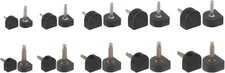 10 Pairs High Heel Replacement Tips Kit 8/9/10/11/12Mm U Shaped Shoes Heel Repai