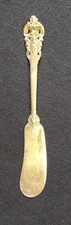 1941 Sterling Silver Wallace Grand Baroque Butter Spreader Flat Handle 33.6g  #8