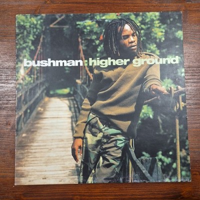 LP Bushman - Higher Ground GREL 262 Musica Dub Reggae Vinile