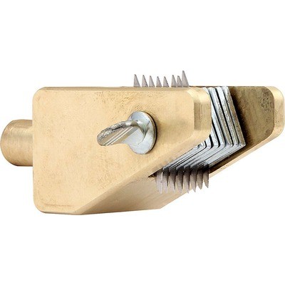 Allstar ALL10540, One Tire Siper Head Single Blade Siper to 8 Blade Brass
