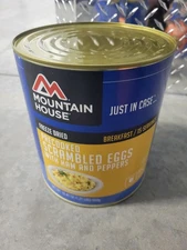 Mountain House Freeze Dried Scrambled Eggs With Ham & Red & Green Pepper 19.4 oz