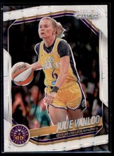 2025 Prizm WNBA White Seismic Prizms JULIE VANLOO #132 Los Angeles Sparks