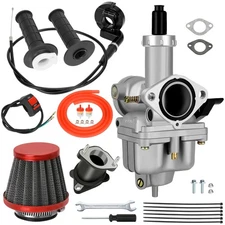 PZ26 Dirt Bike Carburetor Carb Throttle Assembly Replacement for CG 125cc 150...