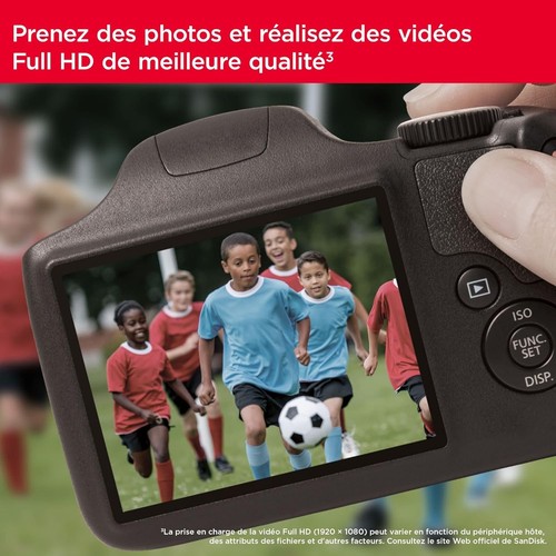 SanDisk Ultra 64 Go SDXC UHS-I A1 Classe 10 U1 – 140 Mo/s – Étanche et Résistant - Photo 3 sur 7