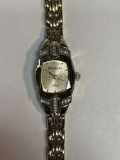 Armitron Now Women's Quartz Dress Watch Works Well New Battery 7.5 Inch