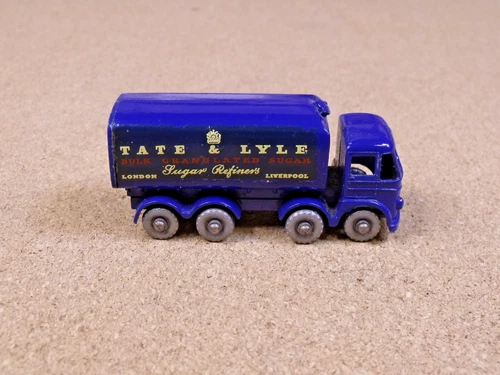 OLD VINTAGE LESNEY MATCHBOX # 10 SUGAR CONTAINER TRUCK SPW