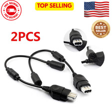 2Pcs Breakaway Trip Cord Cable For Wired Original Microsoft Xbox Controller