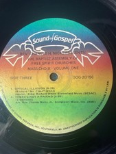 Rev. Charles H. Nicks Presents The Baptist Assembly Of Free Spirit Churches LP