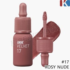 PERIPERA Ink The Velvet 4g 17 Rosy Nude Longwear Smooth Lip Tint K-Beauty NEW