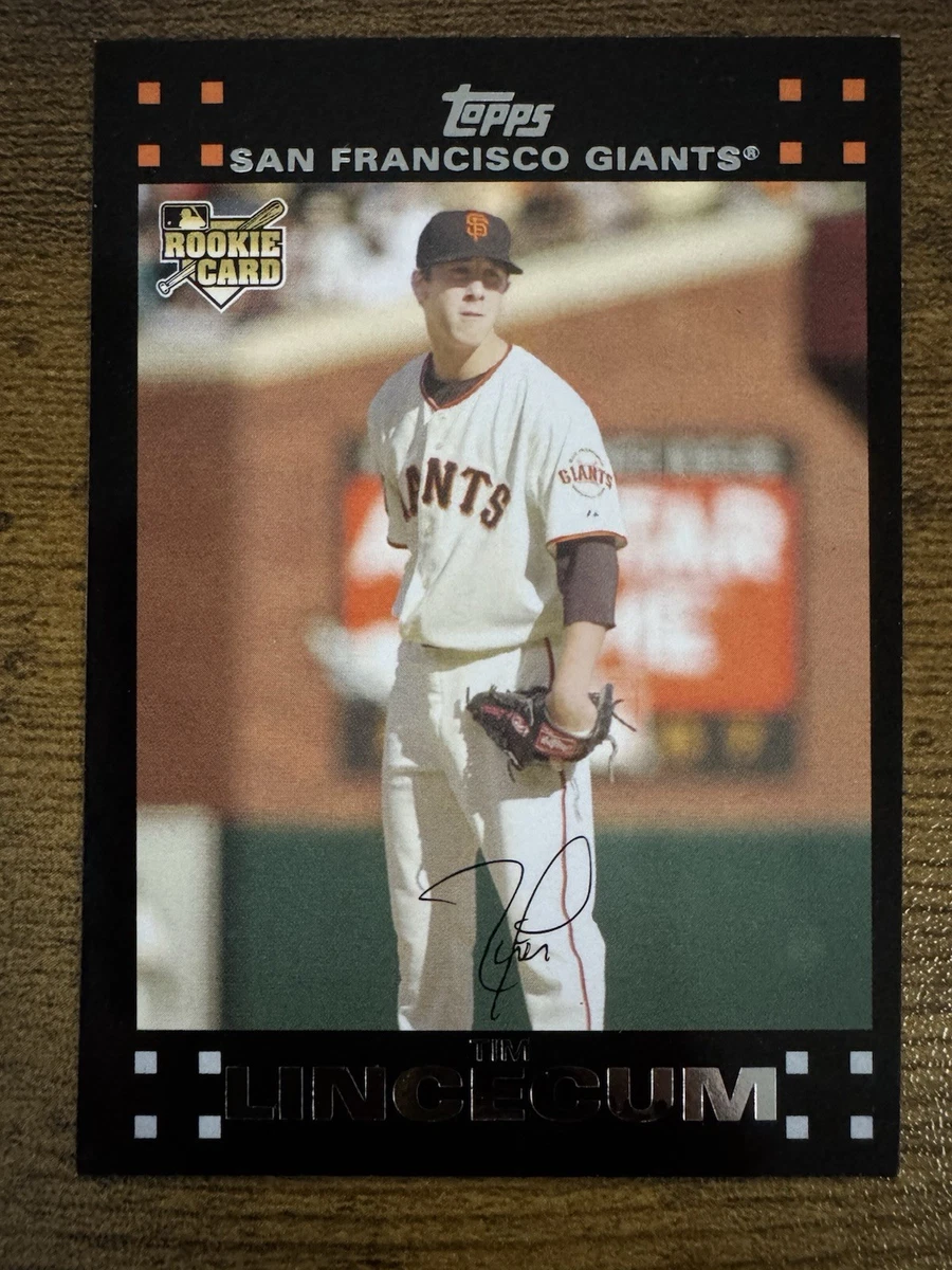 Tim Lincecum Baseball Sports Trading Cards & Accessories Rookie