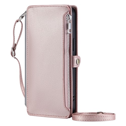 Leather Flip Zip Wallet Card Stand Phone Case Cover For Huawei Nova 10 Pro P70 - Picture 14 of 17