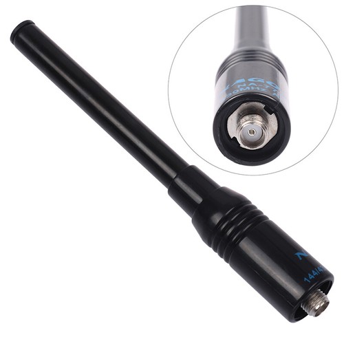 NA-773 SMA-F UHF+VHF Handheld Telescopic Antenna for BAOFENG UV-5R/82/B5/H4J^MA - Zdjęcie 10 z 11