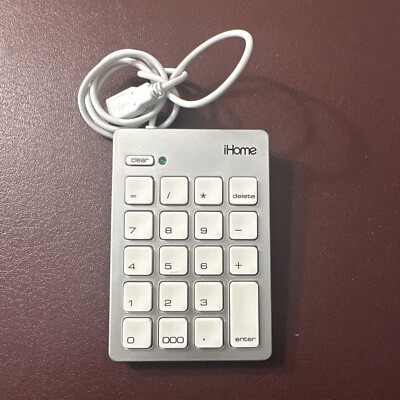 iHome USB Numeric Keypad (IMAC-A210S) MAC