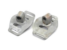 Vintage 1930 Chrysler Mopar Rare Pair Of Side Mount Brackets May Fit Other Years