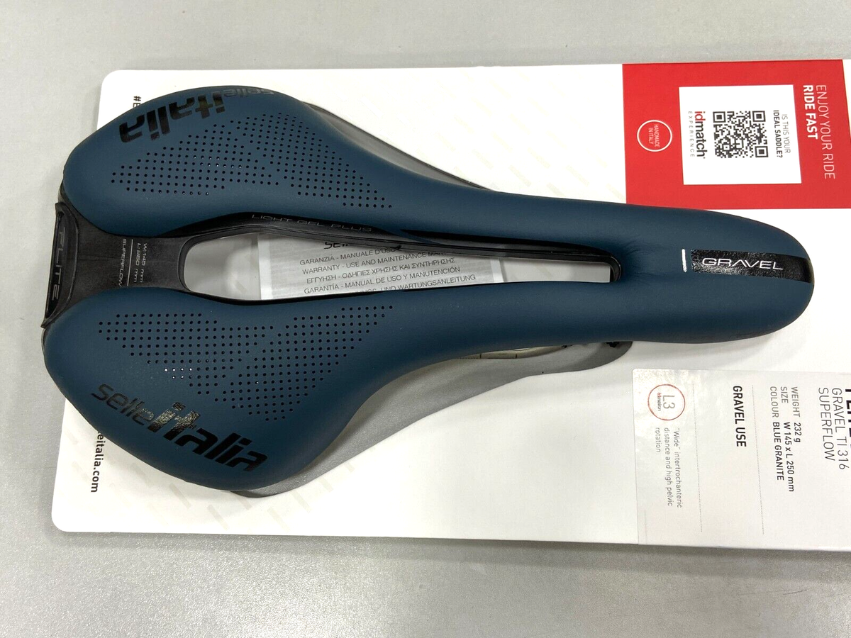 sella italia Flite Titanium サドル bluelug Selle Italia Flite Boost Gravel Ti316 Superflow L3(145x250mm