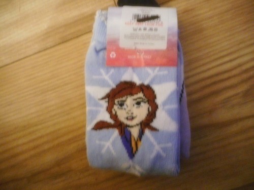 2 X EX STORES DISNEY FROZEN GIRLS SOCKS SIZE 4-5.5 NEW - Picture 2 of 2