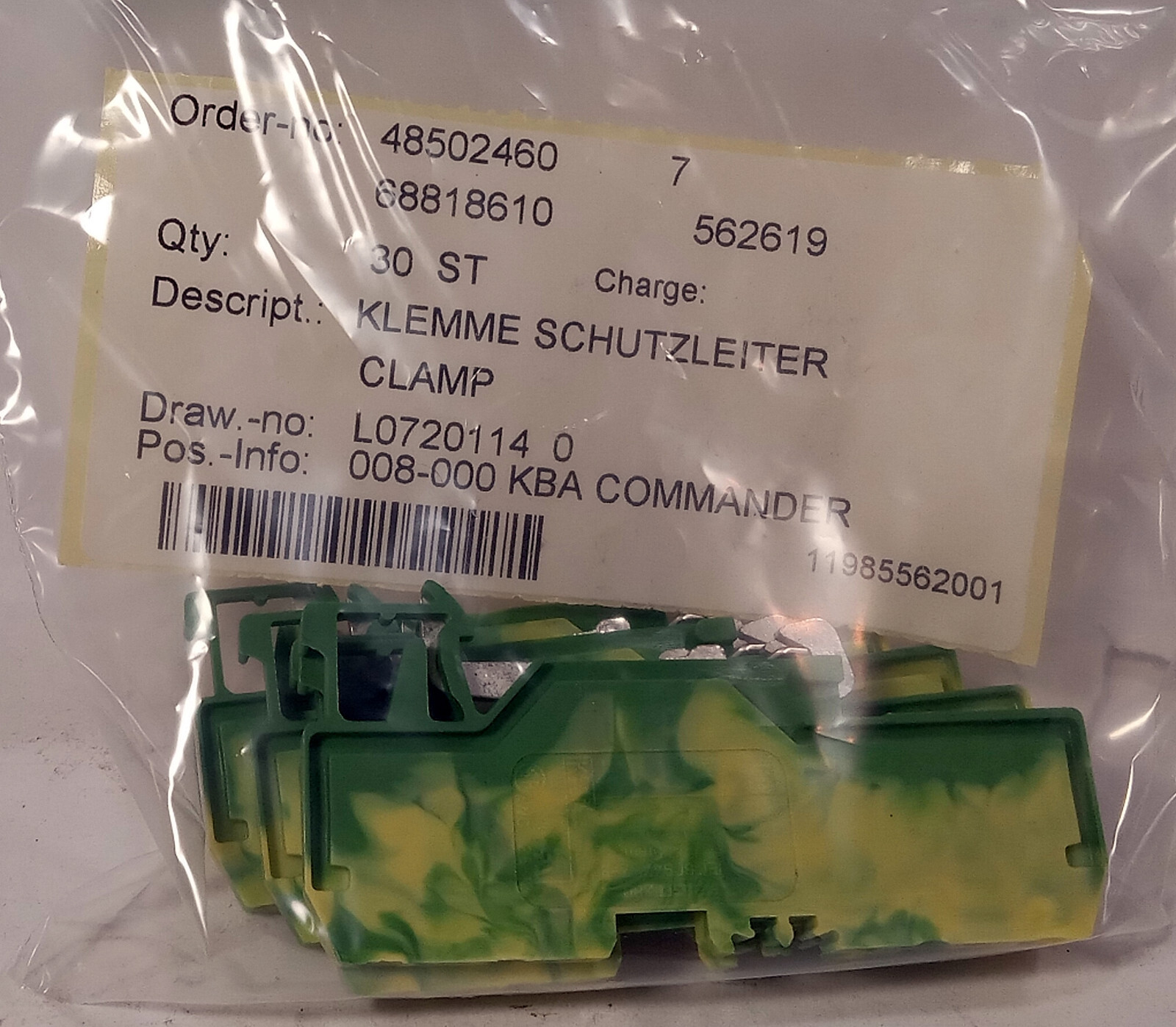 5 NEW WAGO 280 60947-7-2 TERMINAL BLOCKS NNB ***MAKE OFFER***