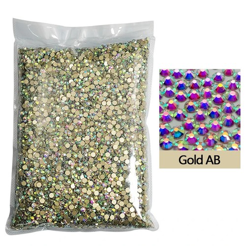 14400 Stck. Großpackung Flatback Nagelkristalle Strasssteine für Nägel 3D Nail Art Glas Edelstein - Bild 49 von 130