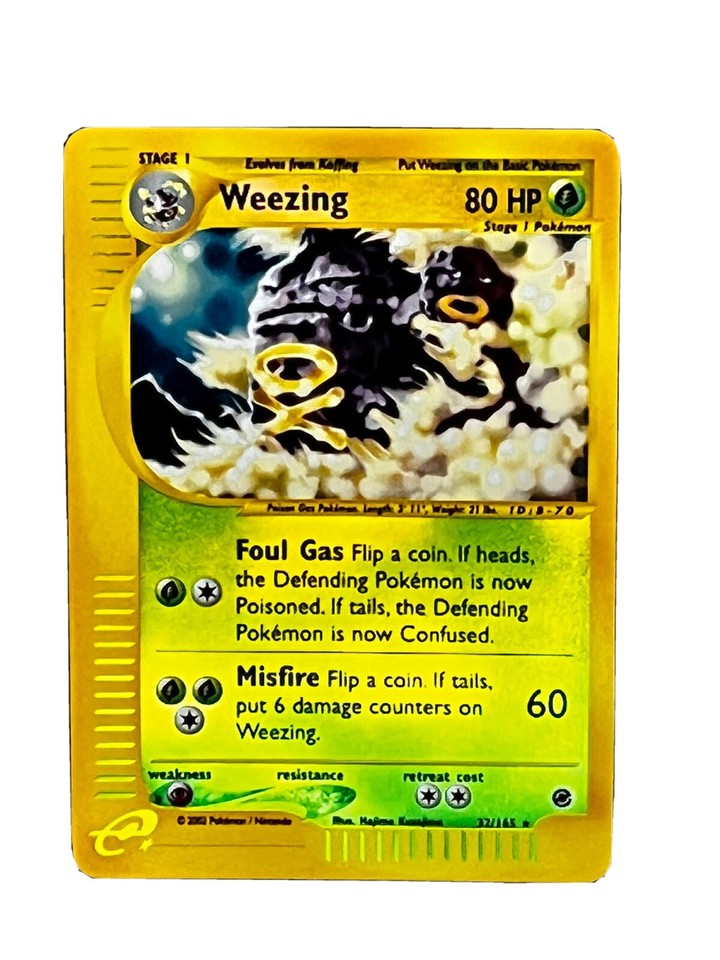 Weezing 032/165 Expedition Base Set for sale | eBay