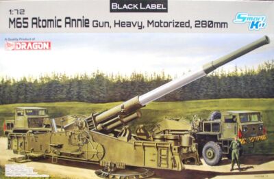 Dragon 1/72 (20mm) M65 Atomic Cannon ''Atomic Annie'' 280mm Motorized Gun