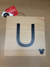 Ethan Allen Mickey Mouse Disney Letter Title U New With Tags 