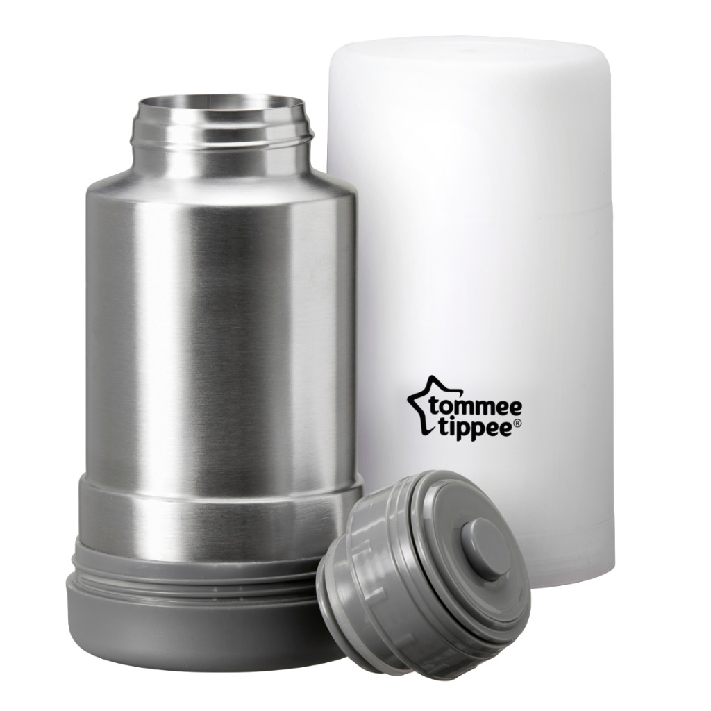NEW Tommee Tippee Closer To Nature Travel Bottle and Food Warmer Set