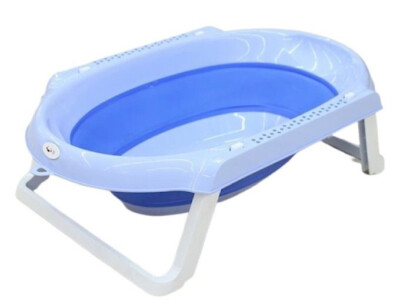 Neugeborenes Baby Faltbare Tragbare Badewanne Baden Dusche Unterstützung Anti-Rutsch Badewanne