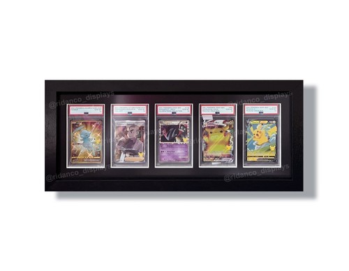 Ridanco PSA Card Display Frames, UV Protective, Made in UK, Graded Slab Wall CGC - Picture 48 of 117