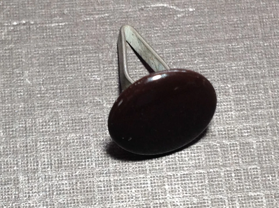 10 piezas NORS cabeza redonda marrón tapa empujar en cartón moldura panel clips Dodge Foto 2 de 4