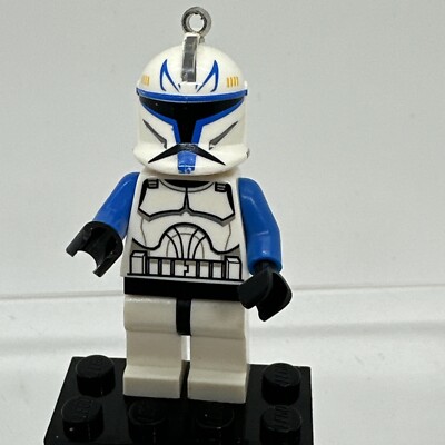 Lego Star Wars Captain Rex Phase 1 Keychain Minifigure 852356 No Chain ...