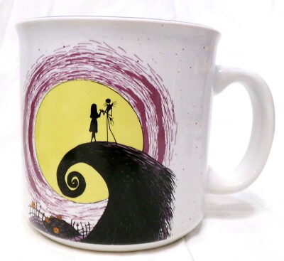 Silver Buffalo Nightmare Before Christmas Jack Und Sally Hilltop 20 Oz Becher