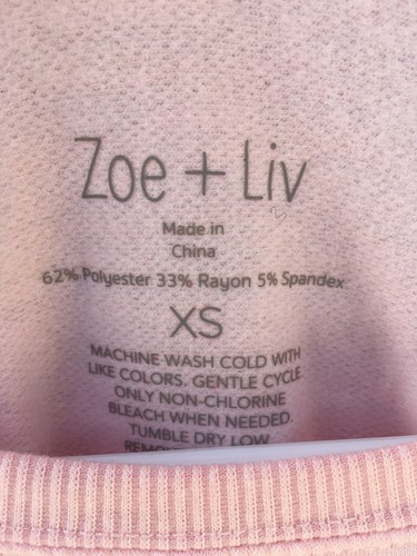 Grafik-Sweatshirt Damen Cat Person - Zoe + Liv (Junioren") - rosa - XS - Bild 5 von 5