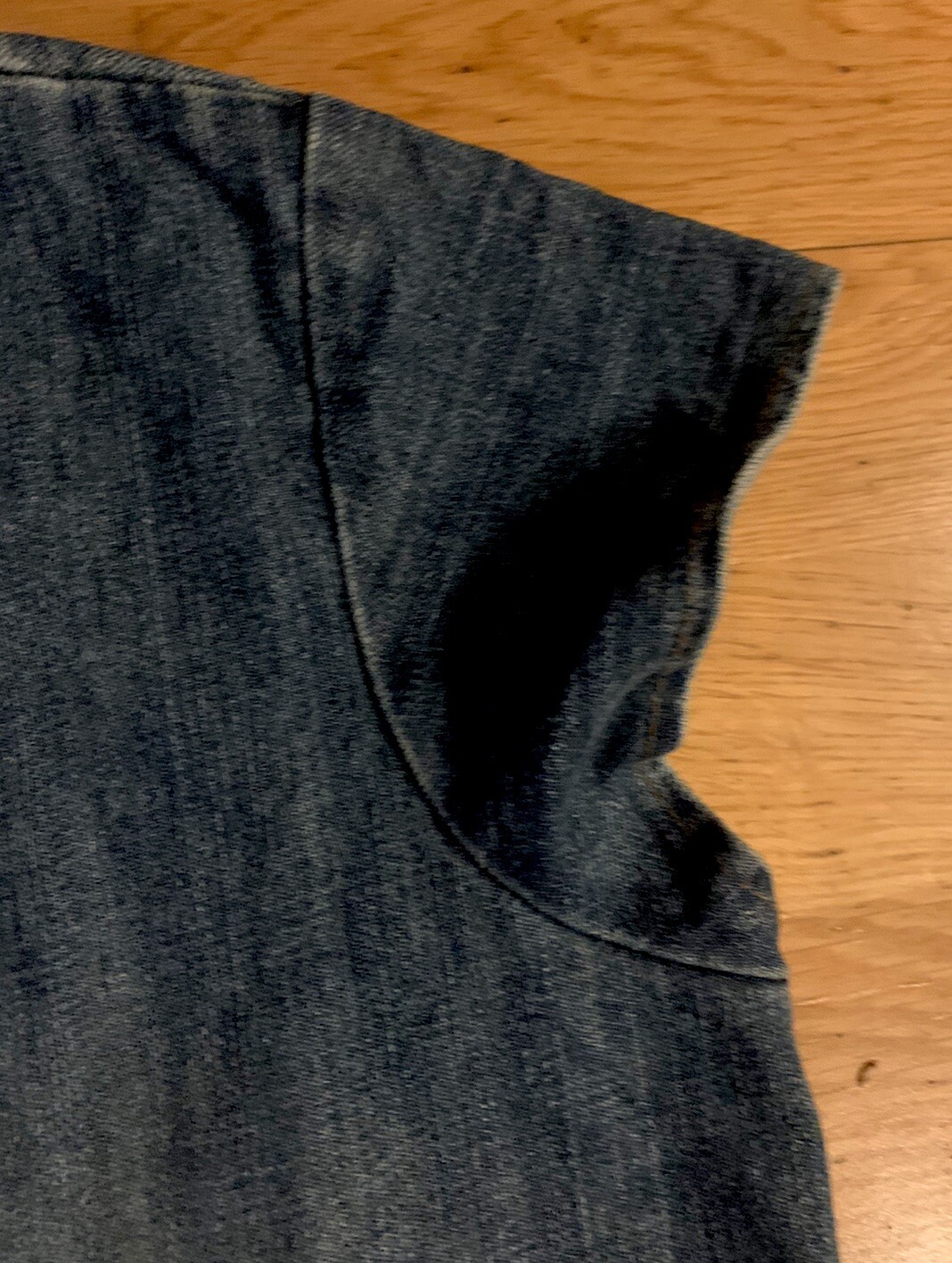New! rare Jack jones Denim sleeveless vest (test piece) image 4