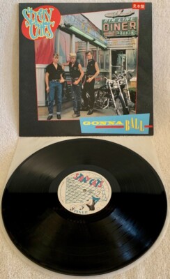 STRAY CATS ''GONNA BALL'' ULTRA-RARE 1981 ORIGINAL JAPANESE WLP PROMO 1ST PRESSING