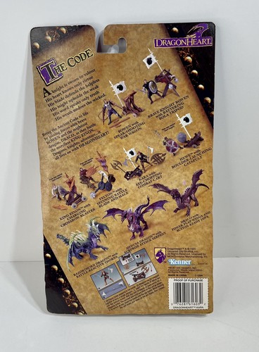 VINTAGE 1995 Dragon Heart action figure KARA w With Axe Chopping Combat Cart - Picture 2 of 6
