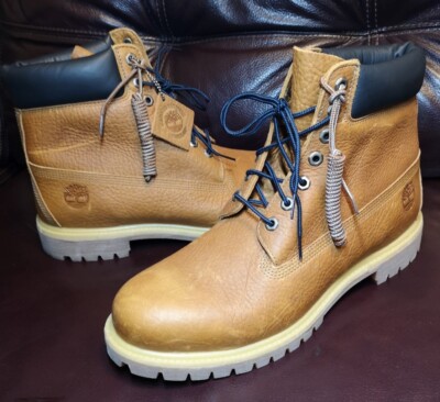 Timberland® Men's Premium 6 Inch Waterproof Wheat Boots