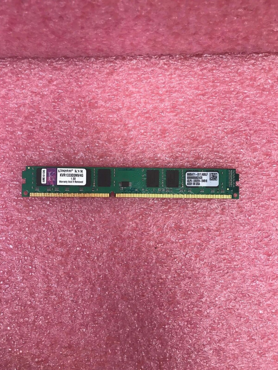 Kingston KVR1333D3N9/4G 2x4GB, PC3-10600 DDR3-1333MHz PC Desktop