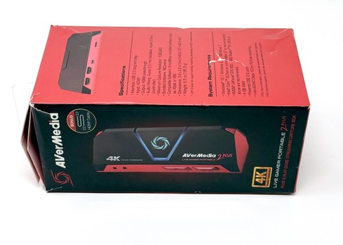 AVerMedia GC513 2 Plus Live Gamer Video Capture Card 4K Plug & Play Streaming - Afbeelding 5 van 5