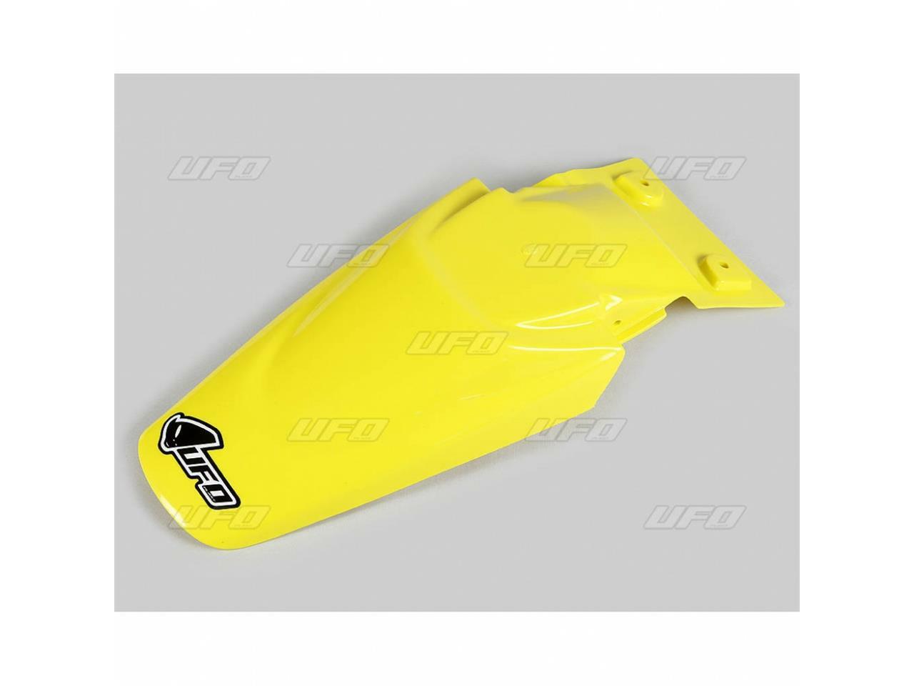 Garde-boue UFO arrière jaune anti-UV et flexible pour Suzuki RM65