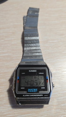 Vintage watch Casio LCD 596 A156W very good condition of the goods - Picture 5 of 13