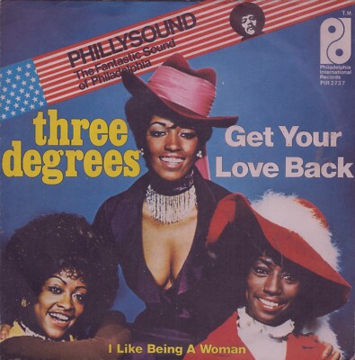 THE THREE DEGREES: Get Your Love Back (´74 / rare orig. German 7'')