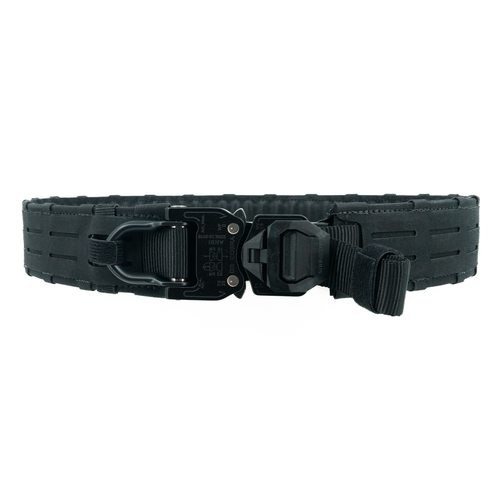 Haley D3 äußerer Gürtel Cobra D-Ring Snakebite Schnalle Größe Large 38"-42,5" schwarz - Bild 3 von 4