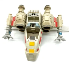 Vintage Star Wars Galactic Heroes X Wing Fighter Toy 2001 Hasbro / Playskool