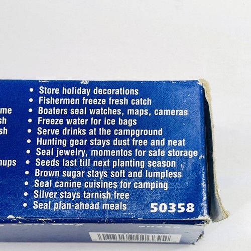 Rival Seal A Meal Vintage Cooking Pouch Material 8 inx 20 ft Roll 2 Mil BOX WEAR - Picture 11 of 20